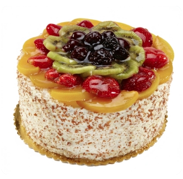 6-9 Kişilik Premium Sunum Tat Karışık Meyveli Pasta