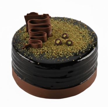 Romantik Kutlamalar İçin 2-3 Kişilik Çikolatalı Pasta